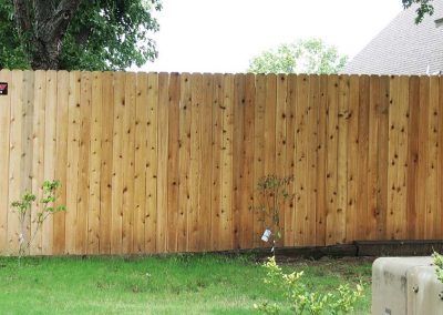 Cedar Wood Privacy Fence