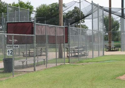 Baseball Complex Fence Installation in Jenks