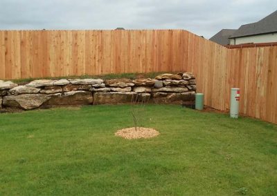 Traditional Wood Privacy Fence Dog Ear Pickets