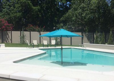 No Gaps Pool Privacy Fence