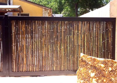 Bamboo Privacy Fence