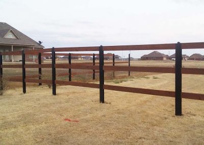 Ranch Rail Fence Rough Cedar