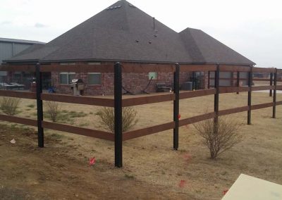 FenceTrac Ranch Rail Fence